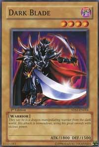 Dark Blade 5DS1-EN004 card from 5D's 2008 Starter Deck
