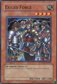 Exiled Force 5DS1-EN019 card from 5D's 2008 Starter Deck
