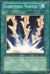Lightning Vortex 5DS1-EN027 card from 5D's 2008 Starter Deck