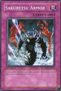 Sakuretsu Armor 5DS1-EN037 card from 5D's 2008 Starter Deck