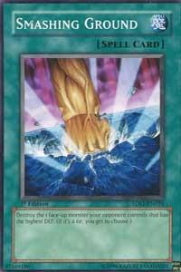 Smashing Ground 5DS1-EN024 card from 5D's 2008 Starter Deck