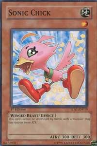 Sonic Chick 5DS1-EN010 card from 5D's 2008 Starter Deck