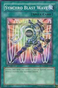 Synchro Blast Wave 5DS1-EN021 card from 5D's 2008 Starter Deck