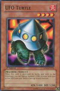 UFO Turtle 5DS1-EN016 card from 5D's 2008 Starter Deck