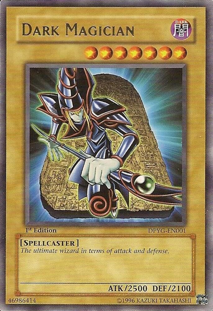 Dark Magician DPYG-EN001 card from Duelist Pack: Yugi