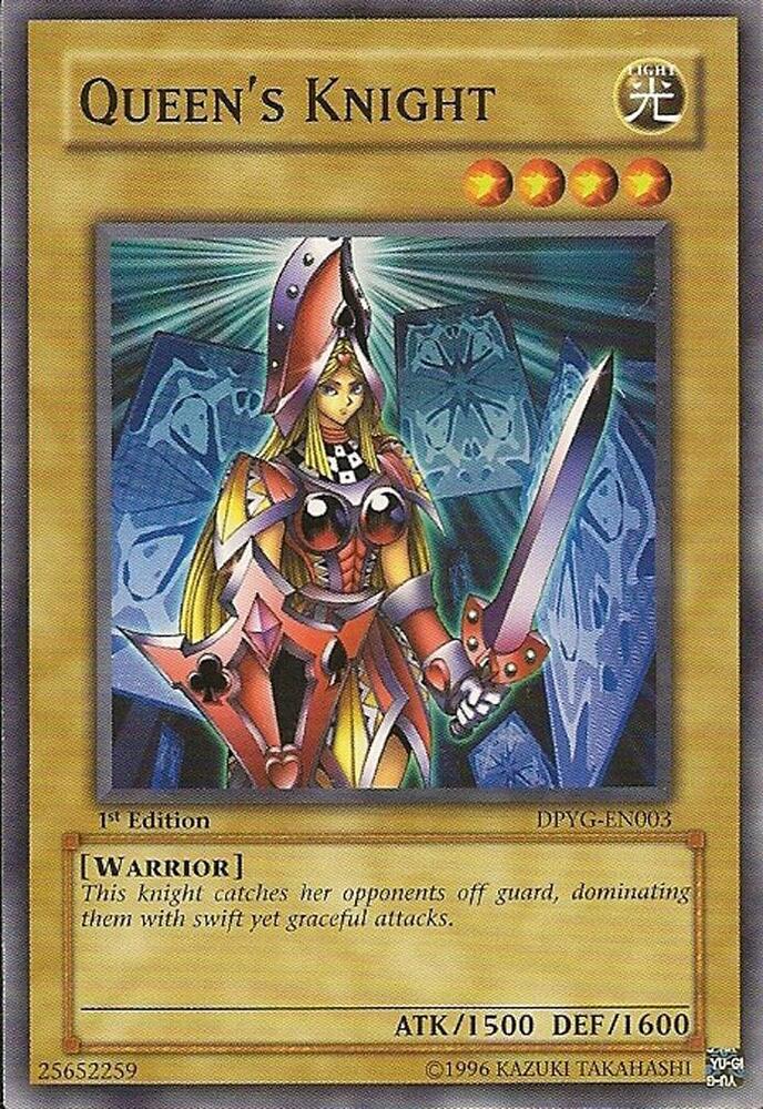 Queen's Knight DPYG-EN003 card from Duelist Pack: Yugi