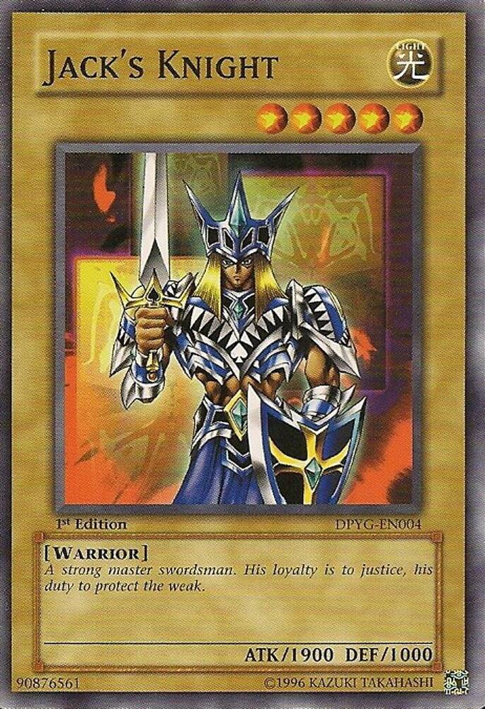 Jack's Knight DPYG-EN004 card from Duelist Pack: Yugi