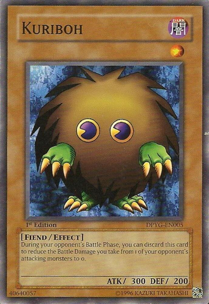 Kuriboh DPYG-EN005 card from Duelist Pack: Yugi