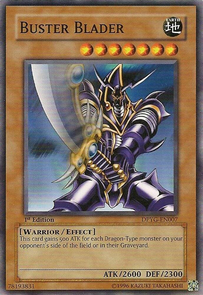 Buster Blader DPYG-EN007 card from Duelist Pack: Yugi