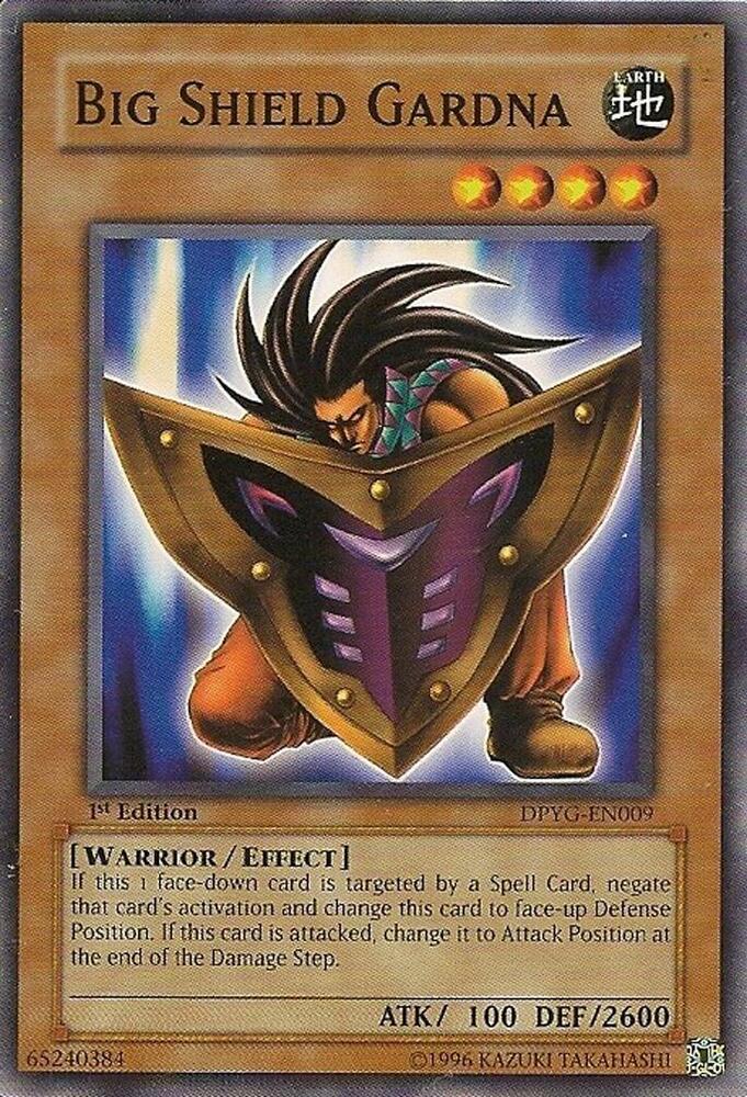 Big Shield Gardna DPYG-EN009 card from Duelist Pack: Yugi