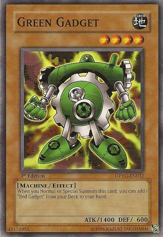 Green Gadget DPYG-EN012 card from Duelist Pack: Yugi