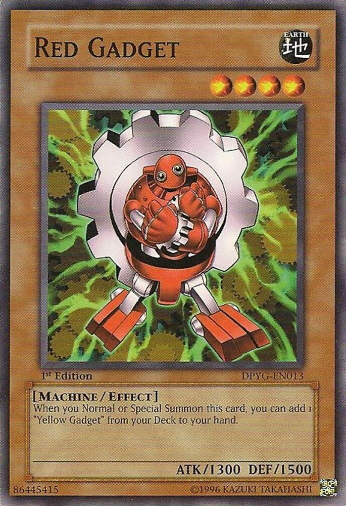 Red Gadget DPYG-EN013 card from Duelist Pack: Yugi
