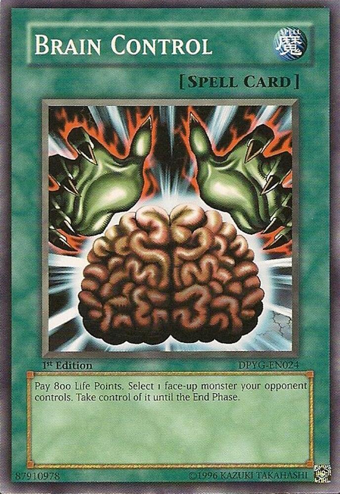 Brain Control DPYG-EN024 card from Duelist Pack: Yugi