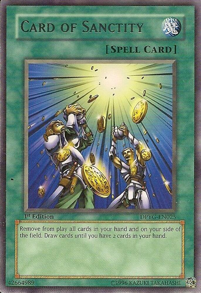 Card of Sanctity DPYG-EN025 card from Duelist Pack: Yugi