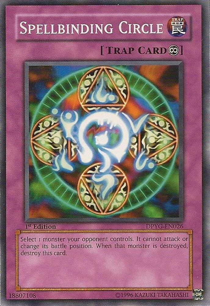 Spellbinding Circle DPYG-EN026 card from Duelist Pack: Yugi