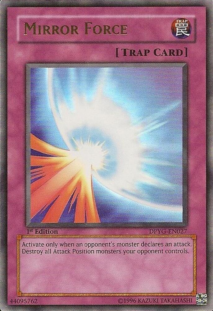 Mirror Force DPYG-EN027 card from Duelist Pack: Yugi