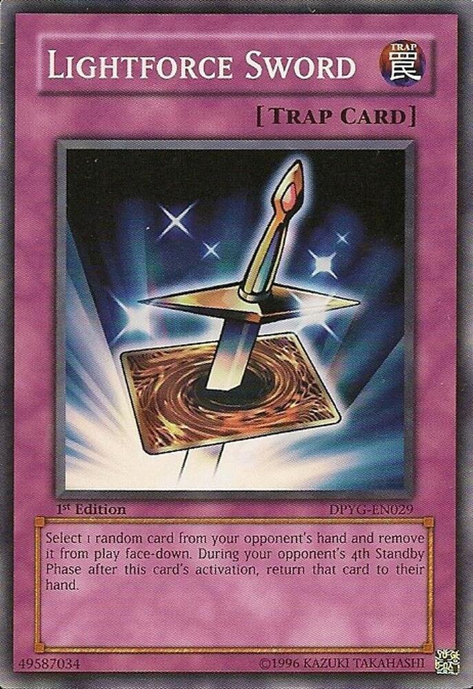 Lightforce Sword DPYG-EN029 card from Duelist Pack: Yugi