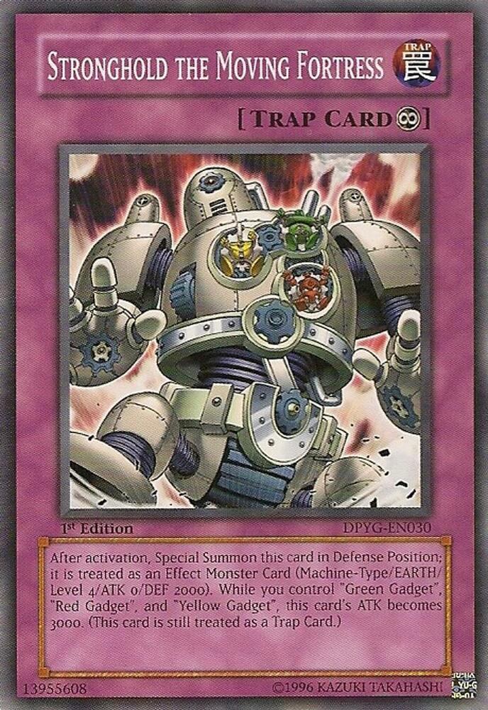 Stronghold the Moving Fortress DPYG-EN030 card from Duelist Pack: Yugi