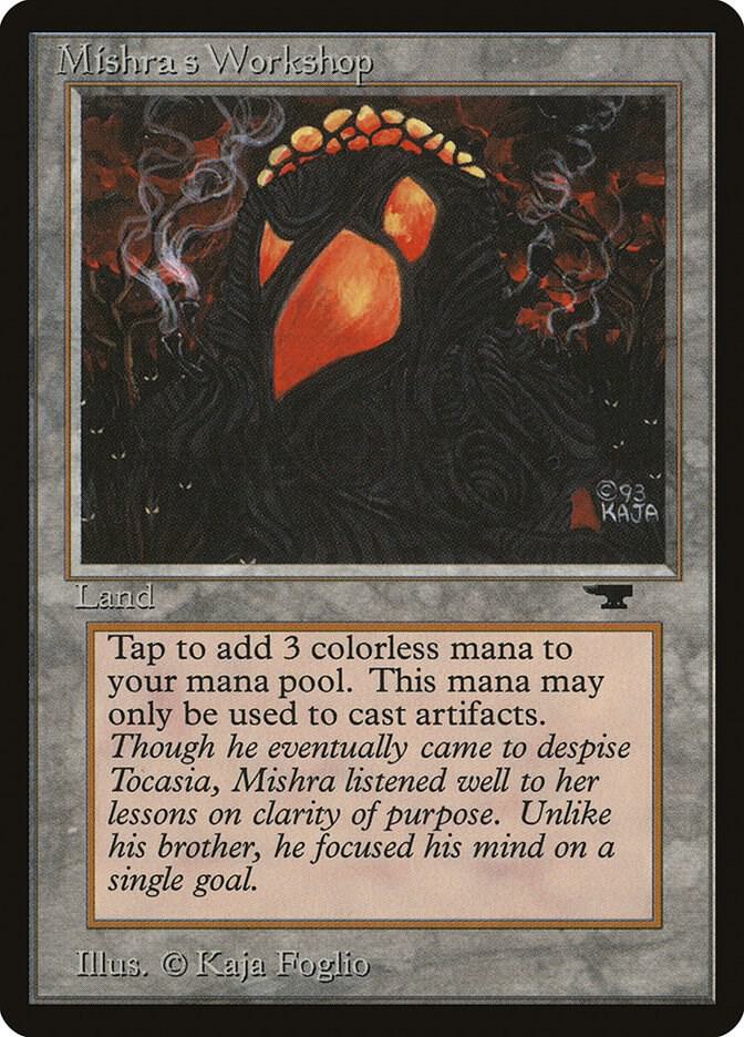 Mishra's Workshop card from Antiquities