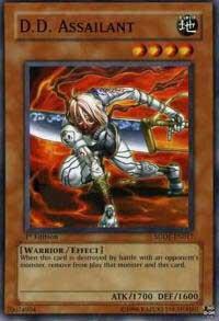 D.D. Assailant SDDE-EN017 card from Structure Deck: The Dark Emperor