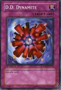 D.D. Dynamite SDDE-EN035 card from Structure Deck: The Dark Emperor