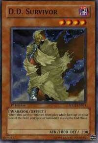 D.D. Survivor SDDE-EN014 card from Structure Deck: The Dark Emperor