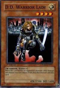 D.D. Warrior Lady SDDE-EN010 card from Structure Deck: The Dark Emperor