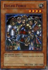 Exiled Force SDDE-EN009 card from Structure Deck: The Dark Emperor
