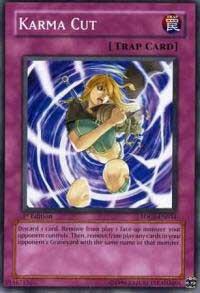 Karma Cut SDDE-EN034 card from Structure Deck: The Dark Emperor