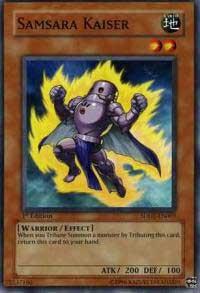 Samsara Kaiser SDDE-EN003 card from Structure Deck: The Dark Emperor