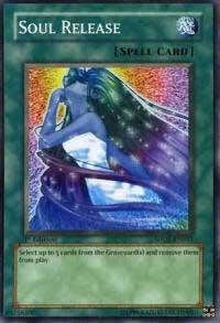 Soul Release SDDE-EN021 card from Structure Deck: The Dark Emperor