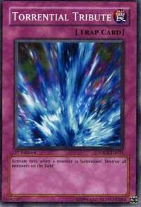 Torrential Tribute SDDE-EN031 card from Structure Deck: The Dark Emperor
