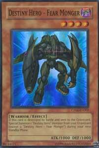 Destiny Hero - Fear Monger CP06-EN002 card from Champion Pack 6