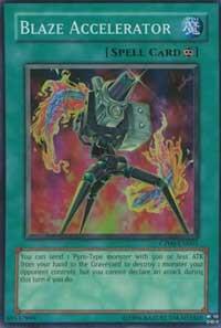 Blaze Accelerator CP06-EN005 card from Champion Pack 6