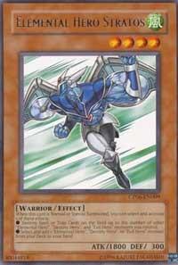 Elemental HERO Stratos CP06-EN009 card from Champion Pack 6