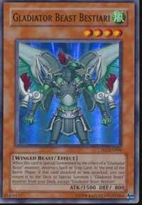 Gladiator Beast Bestiari CP07-EN004 card from Champion Pack 7