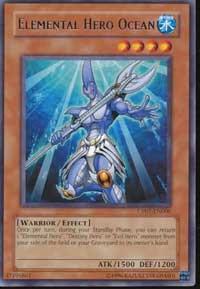 Elemental Hero Ocean CP07-EN006 card from Champion Pack 7