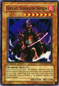 Great Shogun Shien CP08-EN008 card from Champion Pack 8