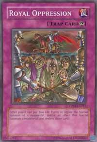 Royal Oppression CP08-EN013 card from Champion Pack 8