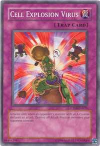 Cell Explosion Virus CP08-EN020 card from Champion Pack 8
