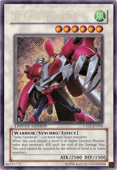 Turbo Warrior CT05-EN004 card from 2008 Collectors Tin