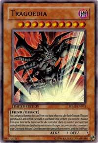 Tragoedia JUMP-EN033 card from Shonen Jump Magazine Promos
