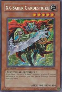 XX-Saber Gardestrike ANPR-EN000 card from Ancient Prophecy