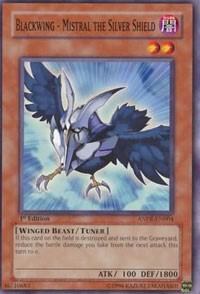 Blackwing - Mistral the Silver Shield ANPR-EN004 card from Ancient Prophecy