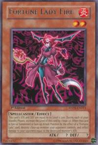 Fortune Lady Fire ANPR-EN011 card from Ancient Prophecy