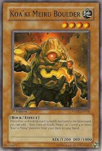 Koa'ki Meiru Boulder ANPR-EN018 card from Ancient Prophecy