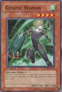 Genetic Woman ANPR-EN030 card from Ancient Prophecy