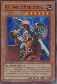 XX-Saber Faultroll ANPR-EN035 card from Ancient Prophecy