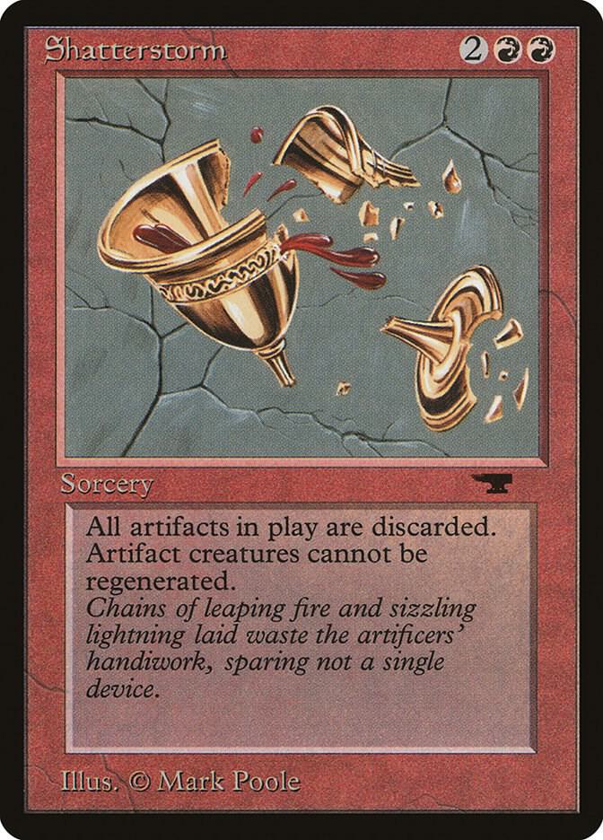 Shatterstorm card from Antiquities