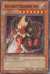 Ancient Crimson Ape ANPR-EN038 card from Ancient Prophecy